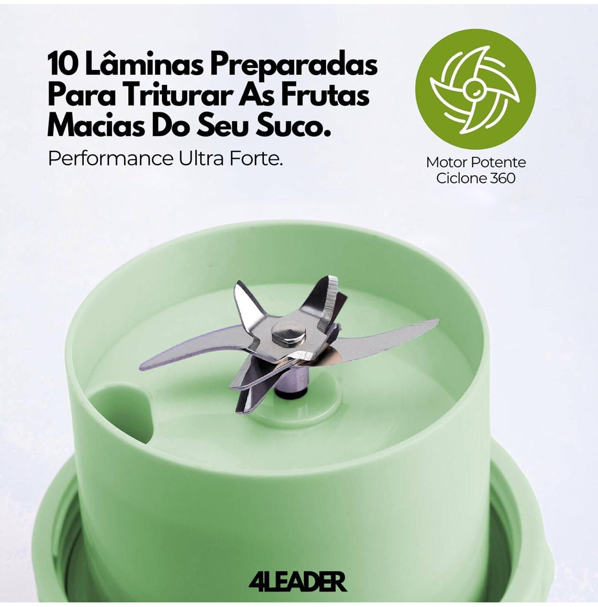 Caneca mixer portátil